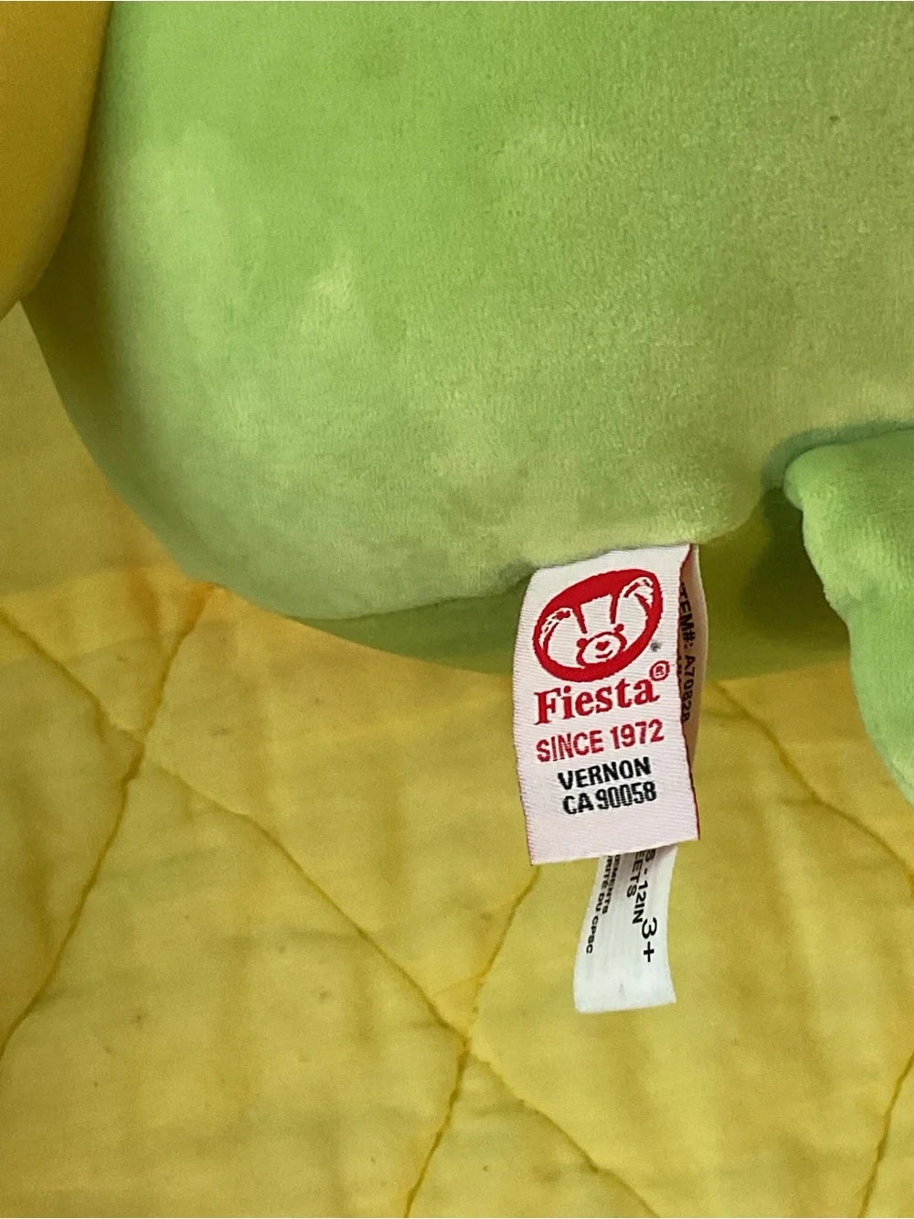 FIESTA HUGGY HUGGABLE ‘VERNON’THE PARAKEET PLUSH TOY 12” SO SOFT